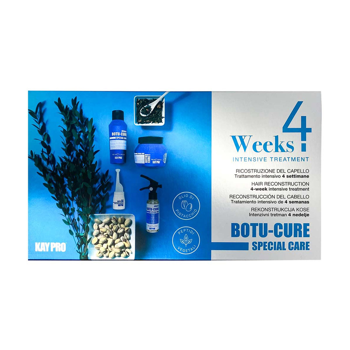 Набір для волосся KayPro Special Care Botu-Cure 4 Week Intensive Treatment, 7 предметів